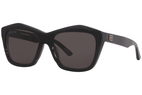  Balenciaga BB0216S Sunglasses Women's Square Shape 