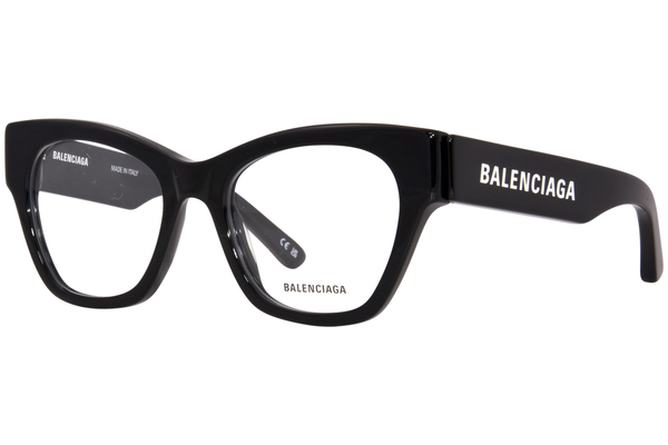  Balenciaga BB0263O Eyeglasses Women's Full Rim Square Shape 
