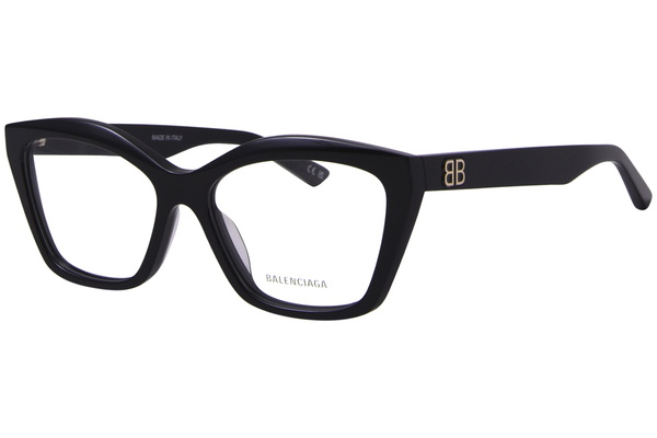  Balenciaga BB0342O Eyeglasses Women's Full Rim Cat Eye 