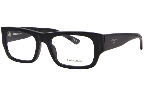  Balenciaga BB0370O Eyeglasses Men's Full Rim Rectangle Shape 