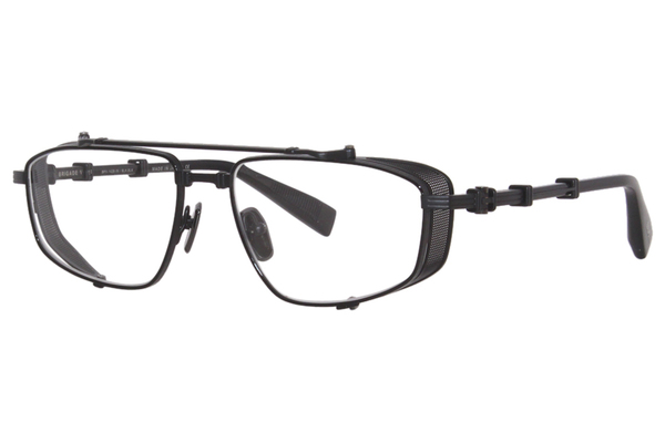  Balmain Brigade-V BPX-142 Titanium Eyeglasses Full Rim Rectangle Shape 