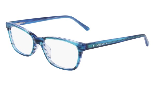  Bebe BB5199 Eyeglasses Women's Full Rim Rectangle Shape 