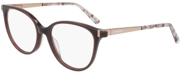 Bebe BB5215 Eyeglasses Women's Full Rim Round Shape