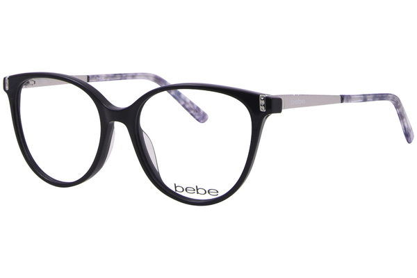 Bebe BB5215 Eyeglasses Women's Full Rim Round Shape