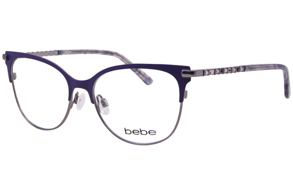 Bebe BB5224 Eyeglasses Women's Full Rim Cat Eye