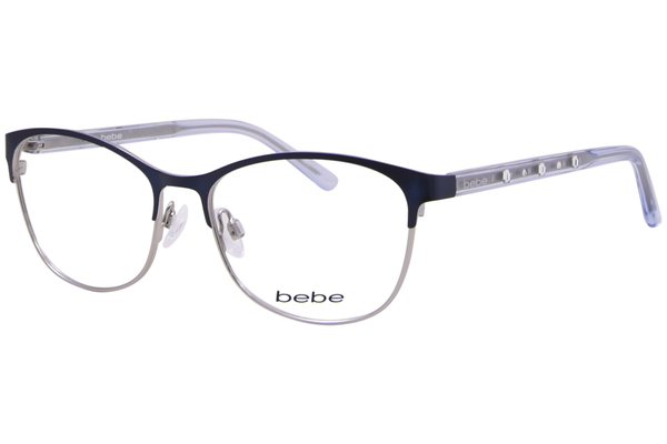 Bebe BB5226 Eyeglasses Women's Full Rim Rectangle Shape