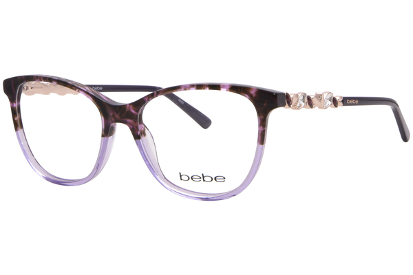 Bebe BB5229 Eyeglasses Women's Full Rim Square Shape