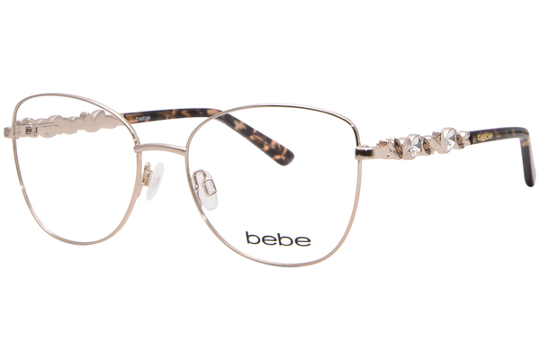  Bebe BB5230 Eyeglasses Women's Full Rim Rectangle Shape 