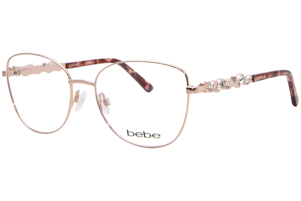 Bebe BB5230 Eyeglasses Women's Full Rim Rectangle Shape