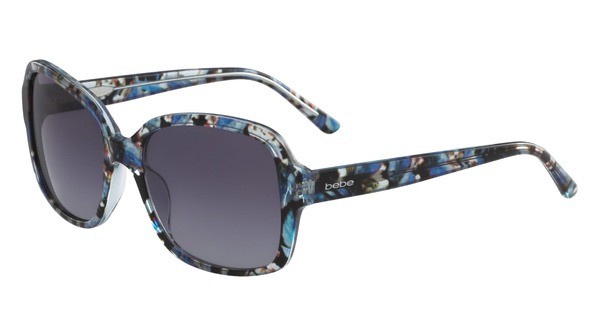  Bebe BB7195 Sunglasses Women's Square Shape 