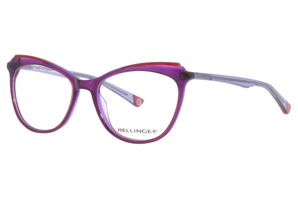 Bellinger Pavo Eyeglasses Frame Women's Full Rim Cat Eye