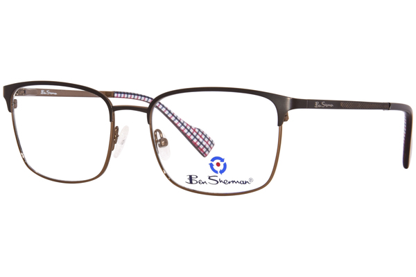 Ben Sherman Norton Eyeglasses Men's Full Rim Square Shape