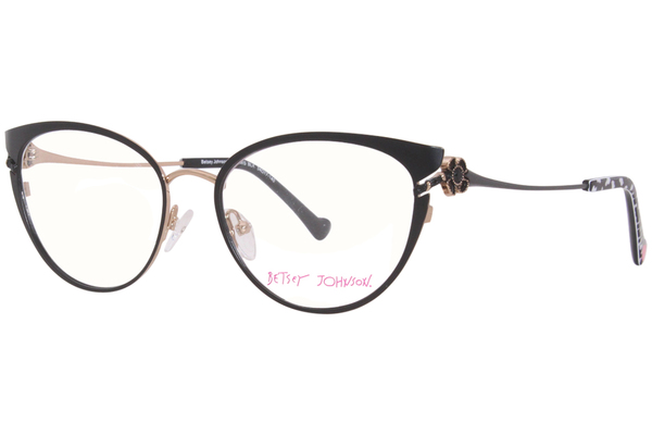 Betsey Johnson Artemis Eyeglasses Women's Full Rim Cat Eye