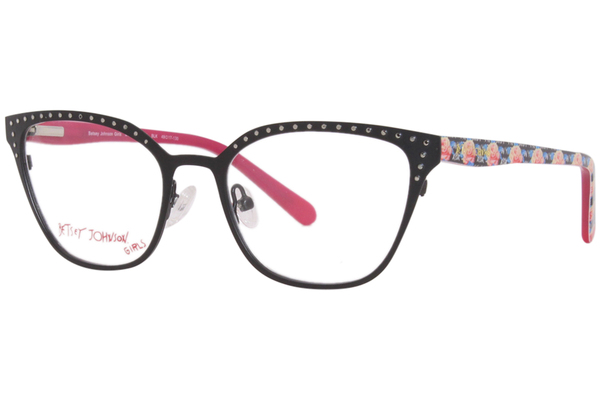 Betsey Johnson Bon-Voyage Eyeglasses Girl's Full Rim Cat Eye