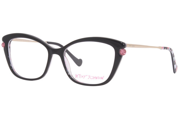 Betsey Johnson Hunny Eyeglasses Women's Full Rim Square Shape