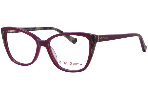 Betsey Johnson Risque Eyeglasses Women's Full Rim Cat Eye