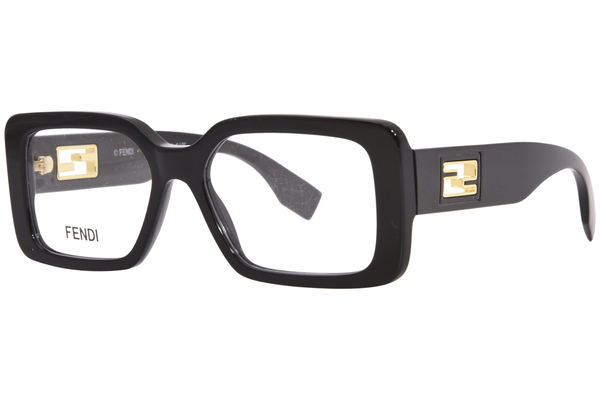  Fendi FE50072I Eyeglasses Women's Full Rim Square Shape 