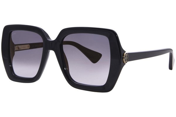  Cartier CT0507S Sunglasses Women's Square Shape 