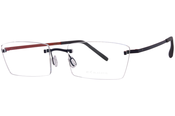  Blackfin Aero A-M BF942 Eyeglasses Rimless Oval Shape 