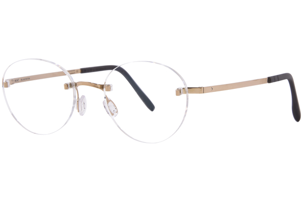 Blackfin Aero A-M BF942 Eyeglasses Rimless Oval Shape