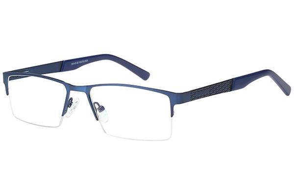  Bocci Men's Eyeglasses 373 Half Rim Optical Frame 