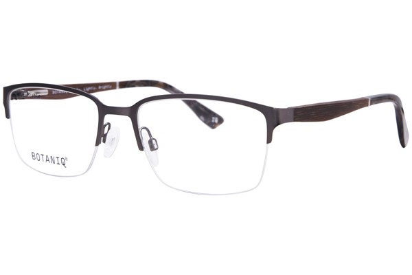 Botaniq BIO5028T Eyeglasses Men's Semi Rim Rectangle Shape