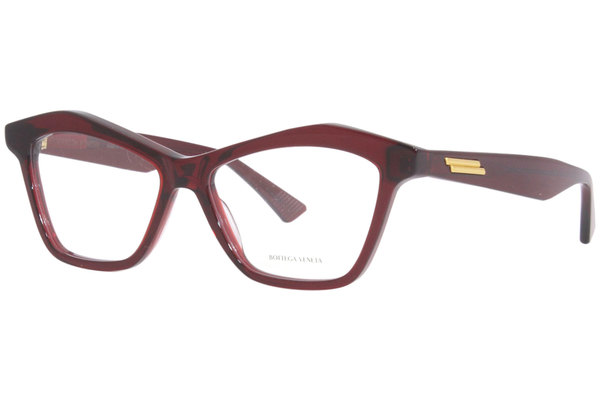 Bottega Veneta BV1096O Eyeglasses Women's Full Rim Cat Eye