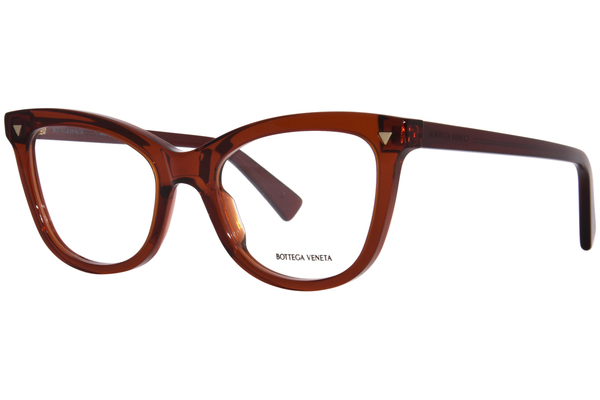 Bottega Veneta BV1226O Eyeglasses Women's Full Rim Cat Eye