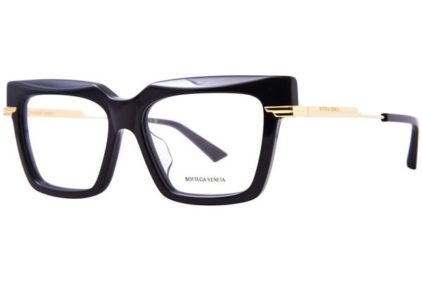  Bottega Veneta BV1243O Eyeglasses Women's Full Rim Rectangle Shape 