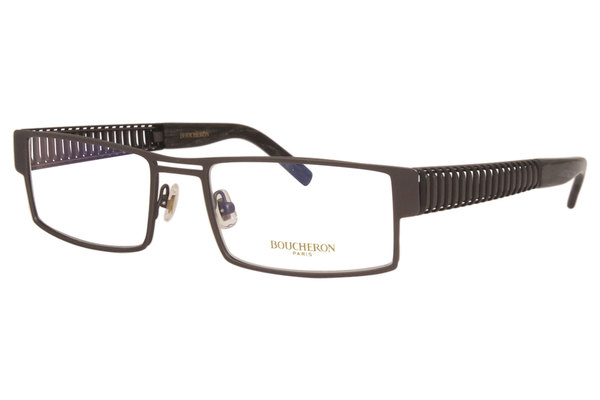 Boucheron BEO100 Eyeglasses Men's Full Rim Rectangular Optical Frame