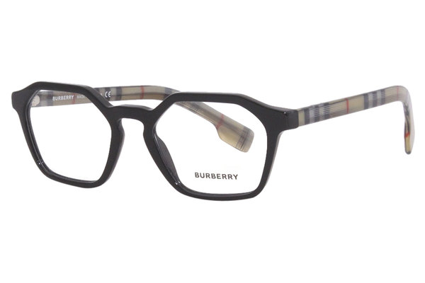  Burberry BE2294 Eyeglasses Women's Full Rim Hexagon Shape 