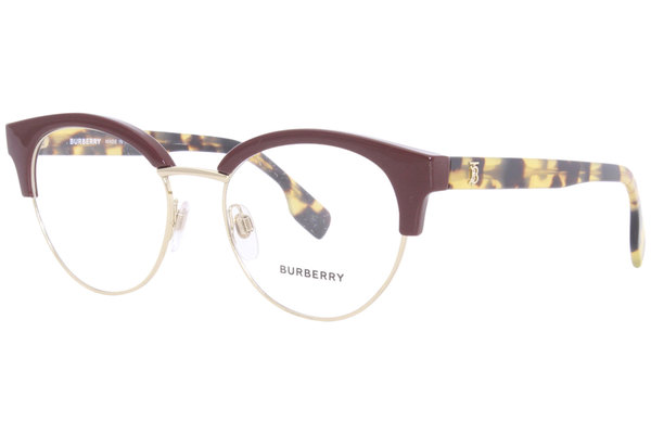 Burberry Birch B2316 Eyeglasses Women's Full Rim Round Shape