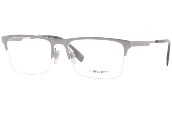  Burberry Brunel B-1344 Eyeglasses Frame Men's Full Rim Rectangular 