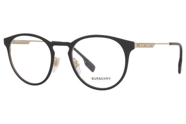  Burberry York BE1360 Eyeglasses Men's Full Rim Round Shape 