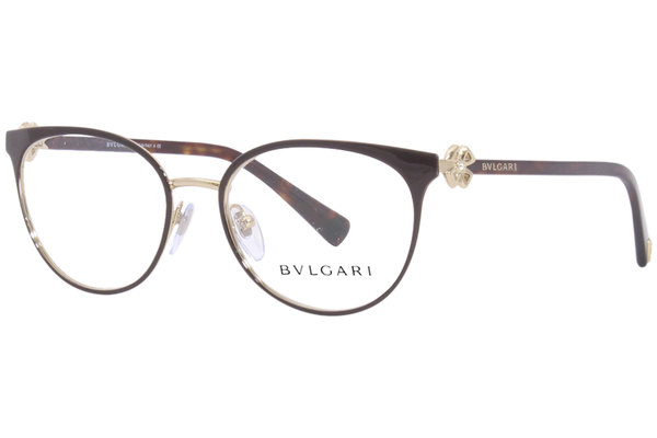  Bvlgari 2219-B Eyeglasses Frame Women's Full Rim Oval 