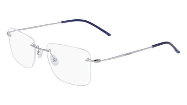  Calvin Klein CK22125TB Eyeglasses Rimless Rectangle Shape 