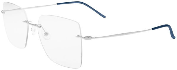  Calvin Klein CK22125TC Eyeglasses Rimless Square Shape 