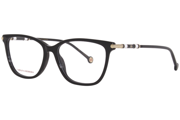  Carolina Herrera CH/0027 Eyeglasses Women's Full Rim Rectangle Shape 