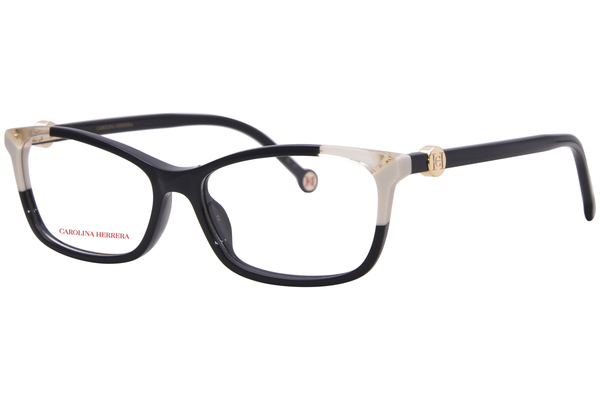 Carolina Herrera HER-0114 Eyeglasses Women's Full Rim Rectangle Shape