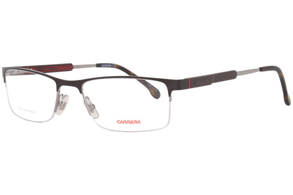  Carrera 8835 Eyeglasses Men's Semi Rim Rectangular Optical Frame 