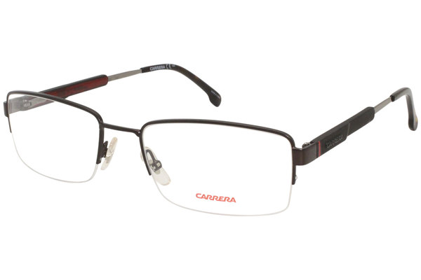  Carrera 8836 Eyeglasses Men's Half Rim Rectangular Optical Frame 