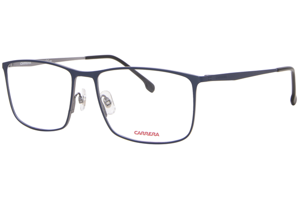  Carrera 8857 Titanium Eyeglasses Men's Full Rim Rectangle Shape 