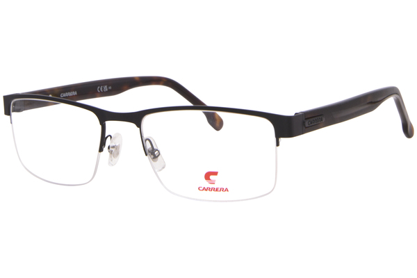  Carrera 8888 Eyeglasses Men's Semi Rim Rectangle Shape 