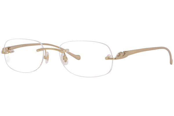 Cartier Core Range CT0058O Eyeglasses Rimless Oval Shape