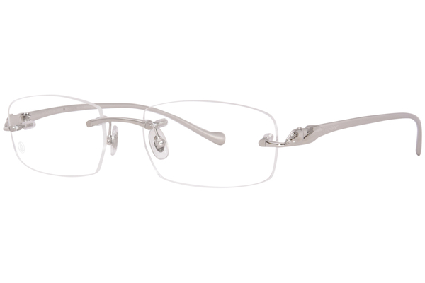 Cartier Core Range CT0061O Eyeglasses Rimless Rectangle Shape