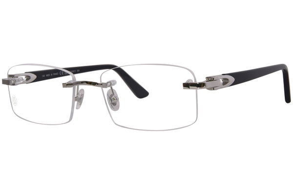 Cartier Core Range CT0287O Eyeglasses Rimless Rectangle Shape