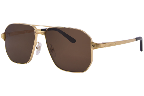  Cartier CT0424S Sunglasses Men's Pilot 