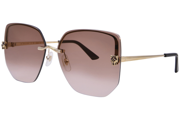 Cartier CT0432S Sunglasses Women's Square Shape