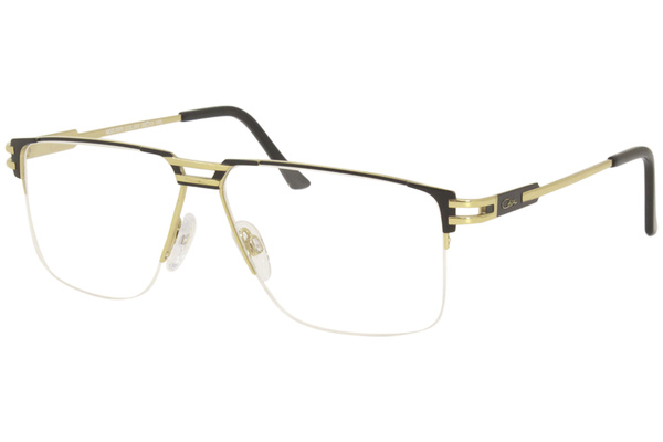  Cazal 7076 Eyeglasses Men's Half Rim Titanium Optical Frame 