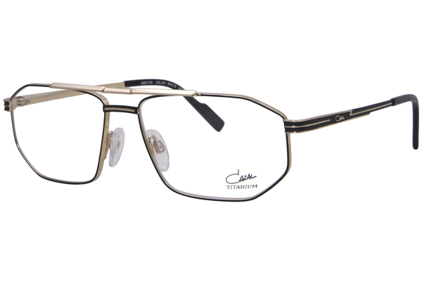 Cazal 7104 Eyeglasses Men's Full Rim Rectangle Shape